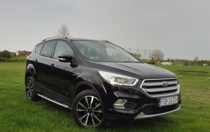 Ford Kuga cena 60900 przebieg: 174500, rok produkcji 2017 z Oborniki małe 172